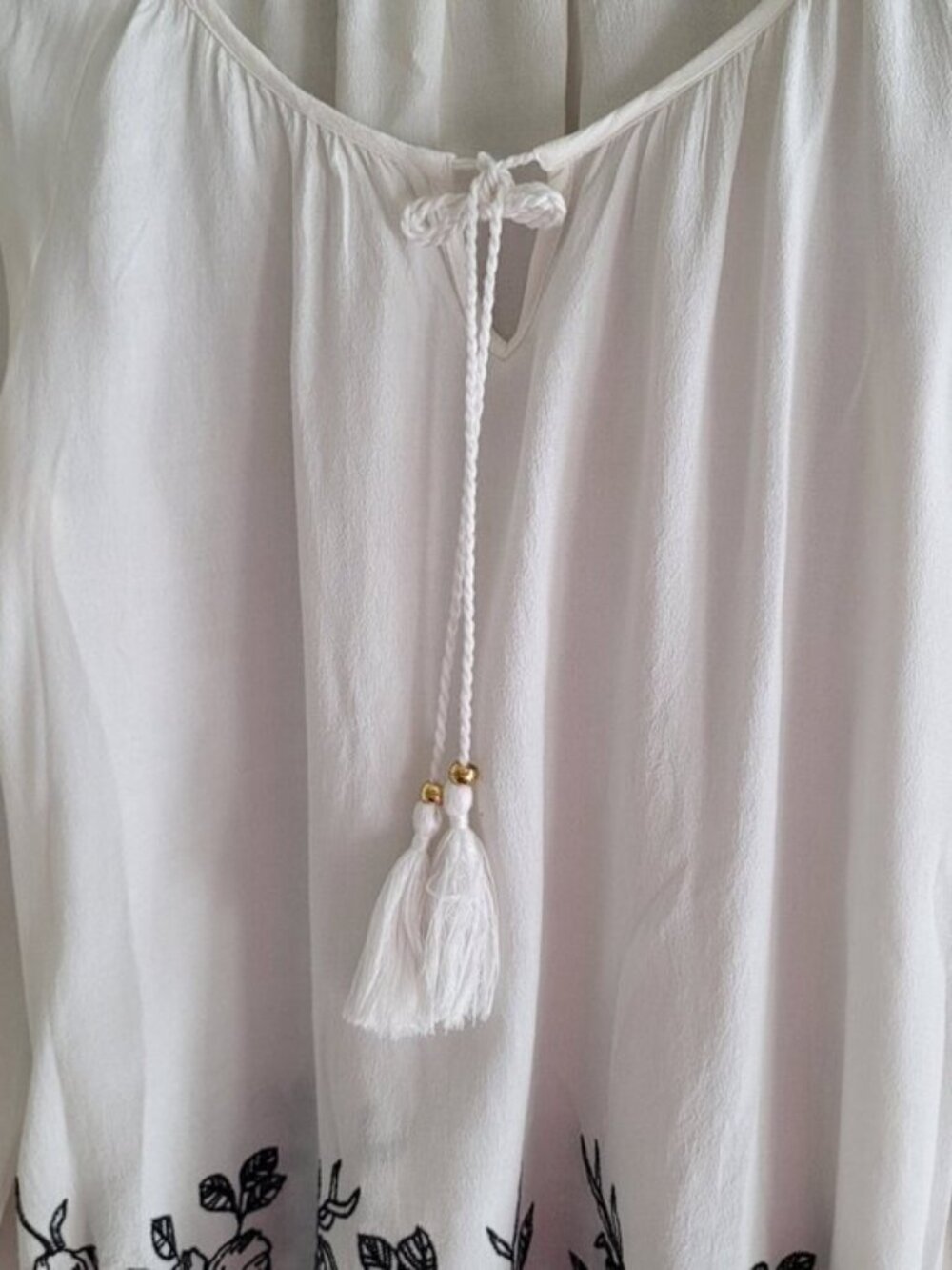 Boho Peasant Blouse - Picture 4 of 5